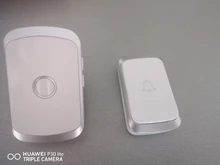 Timbre inalámbrico a prueba de agua con control remoto, timbre de puerta inteligente con enchufe de la UE/REINO UNIDO/EE. UU., batería, receptor de botón, CA, Wifi, nuevo