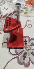 Removedor de mano de reloj, prensatelas portátiles, piezas de precisión, herramienta reparación relojero profesional rojo, extractor de Metal seguro