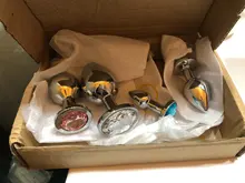 Tapón Anal de acero inoxidable para hombres y mujeres, Juguetes sexuales, tapón trasero, joyería de cristal, entrenador, consolador Anal, tienda sexual para adultos