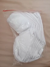 5 pares de ropa deportiva de algodón para niños, media blanca, sólida, transpirable, Primavera