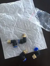 PL pneumatic connector 4mm-12mm hose OD 1/8 1/4 3/8 1/2 male pneumatic thread tube