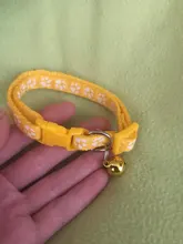 1 Uds Colorul, suministros para mascotas, Collar de gato con Bell Collar de hebilla ajustable suministros para mascotas gatos gato accesorios Collar de perro