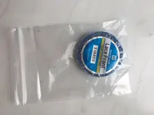Cinta de soporte frontal de encaje azul de 3 yardas para peluca, tupé, cinta de doble cara para extensión de cabello