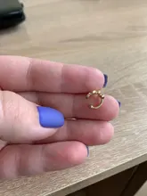 Pendiente de Clip de hoja de oro para mujer, sin Piercing, Puck Rock, Vintage, cristal, joyería