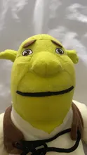 Shrek-Juego de TV de película de peluche animado para niños, juguete de peluche animado de Shrek, regalos de Navidad y cumpleaños