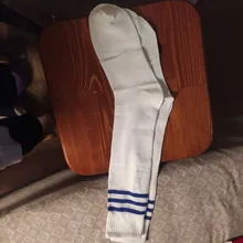 Calcetines deportivos hasta la rodilla para Media larga y adultos, para fútbol, Club de béisbol, porristas profesionales, 1 par