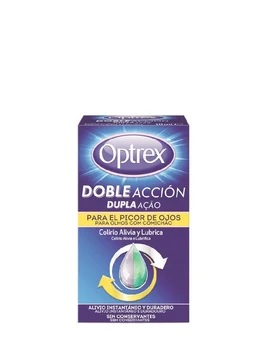 Optrex double action eye itch 10ml eye drops for eye itch with double action soothes and lubricates
Optrex double action eye itch 10ml eye drops for eye itch with double action soothes and lubricates