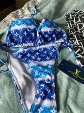 Bikini brasileño de realce para mujer, traje de baño Sexy, conjunto de microbikini, ropa de playa, novedad de verano