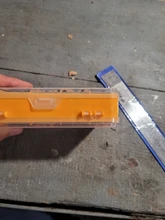 Nuevo 13 redes transparente portátil tornillos caja de almacenamiento doble-lado multifuncional de almacenamiento de plástico herramienta