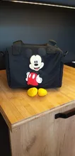 Nueva Disney Mickey Mouse dibujos animados chica bolso de los niños bolsa de almacenamiento de las niñas de dibujos animados Mickey Minnie Mouse bolso bolsos de hombro