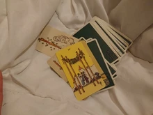 84 unids/set cartas del Tarot sin fronteras Smith juego de mesa de Tarot tarjetas inglés completo portátil amigo fiesta Mesa tarjetas de Juego de 4P