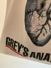 Greys-Bolsos de compras con estampado de dibujos animados para niñas, bolsas de mano casuales de moda, Ullzang, Hip Hop, Harajuku Youre My Person