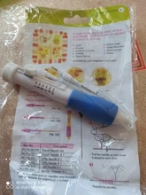 Lápiz mágico para bordado conjunto de tres bordado Dimensional diseño práctica ABS de plástico tejido DIY aguja herramienta para tejer