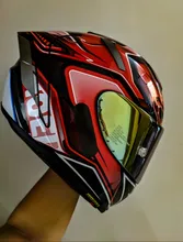 10 colores oro iridio de la motocicleta completa máscara visera estuche para gafas para SHOEI X14 X-14 Z7 CWR-1 NXR RF-1200 X-espíritu 3 máscara visera