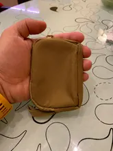 Riñonera táctica de nailon 1000D para hombre, bolsa para guardar tarjetas, resistente al agua, estilo militar