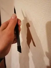 Pinzas de Clavo recto de 2 cabezales con Cabezal de presión de silicona, para Pegatinas 3D, diamantes de imitación, pegatinas de agua, herramientas de Metal para uñas, 1 unidad