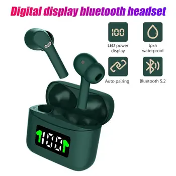 Wireless Headphones TWS Bluetooth 5.2 Earphones 9D Stereo Noise Cancelling Headsets Sports Waterproof Earbuds With Charging Box
Wireless Headphones TWS Bluetooth 5.2 Earphones 9D Stereo Noise Cancelling Headsets Sports Waterproof Earbuds With Charging Box