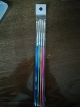 4 unids/set gradiente colorido arte de uñas cepillo de pintura dibujo talla pluma profesional pinceles para Gel UV manicura herramientas