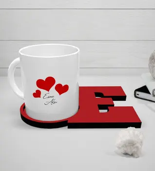 Personalized Custom Sweetheart Themed White Mug and Letter Cup Coaster Set-90
Personalized Custom Sweetheart Themed White Mug and Letter Cup Coaster Set-90