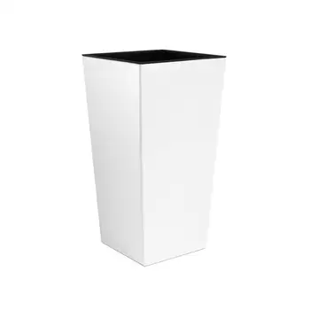 Flower pot high plastic URBI 26x26x50 White
Flower pot high plastic URBI 26x26x50 White