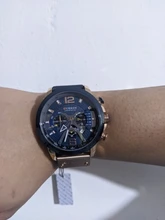 CURREN-Reloj deportivo para hombre, pulsera de cuero, deportivos, de piel militar, esfera de segundos/minutos, masculino