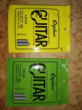 Orphee-cuerdas de guitarra acústica TX620 010-047, núcleo Hexagonal + 8% níquel, bronce brillante, accesorios para guitarra Extra ligeros