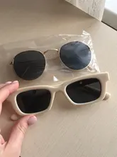 Las mujeres gafas de sol de diseñador de la marca gafas de ojo de gato conductor gafas de sol de pesca rectángulo leopardo Vintage gafas