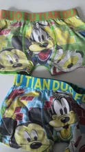 Uds niños ropa interior Bebé boxeador Minnie Mouse niños bragas de algodón lindo de dibujos animados impreso bebé niñas niños boxeadores bragas de bragas