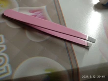 Pinza profesional de acero inoxidable para cejas, herramienta de belleza para quitar el pelo de la cara y la nariz, 1 unidad