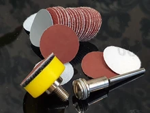 Abrasives Polishing-Tools Sanding-Discs NEWONE 25mm 100pcs/Set Hook Loop for Backer-Plate