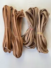 5mm 5m/rollo de Multi-Color de cordón imitación de gamuza de terciopelo coreano de cuero cuerda para DIY hecho a mano joyería encontrar accesorios HK040