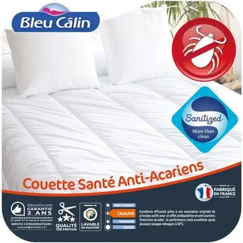 BLUE CALIN Duvet warm Health Anti-Mite 220x240 cm White
BLUE CALIN Duvet warm Health Anti-Mite 220x240 cm White