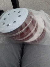 Discos de lija de 100 uds, hojas de lija, grano 80-2018, almohadilla de lijado para pulir madera