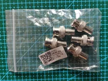 Adaptador de conector Coaxial hembra, 5x macho BNC a RCA, para videovigilancia CCTV