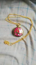 Reloj de bolsillo colorido de Sailor Moon para niños, colgante Vintage, regalo para mujer, Fob, relojes de bolsillo, cadena, collar, venta al por mayor