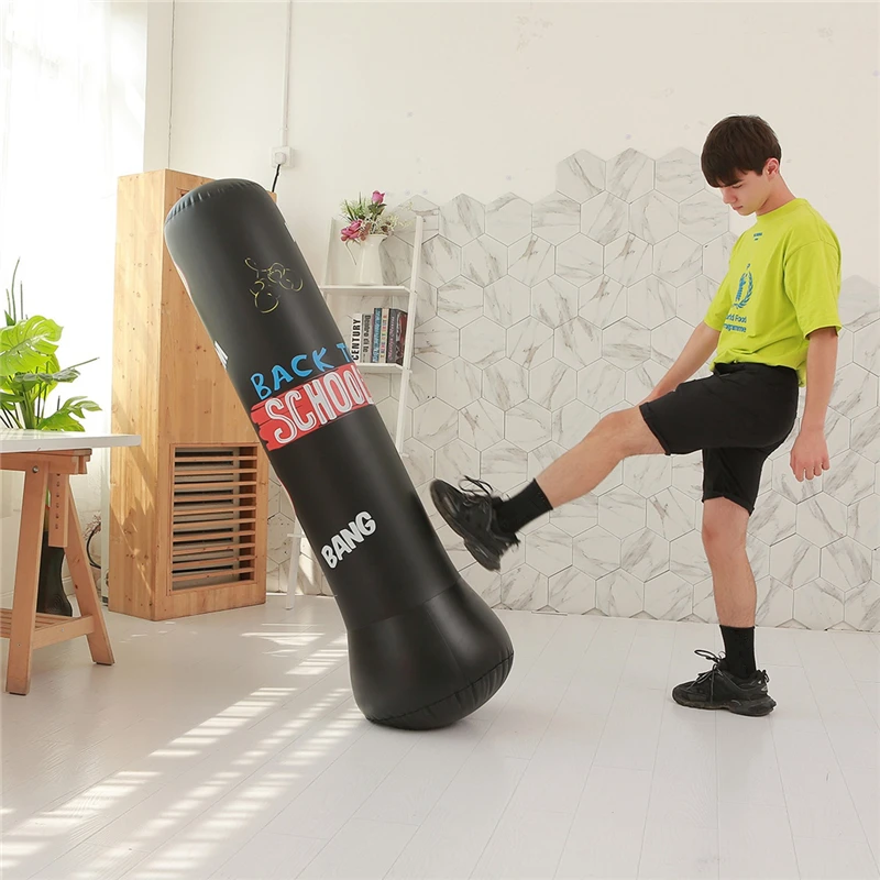 Generic 120/150/160cm PVC Inflatable Free Standing Boxing Punching Bag