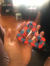 Juguetes coloridos de rompecabezas sensoriales para niños, juguetes para aliviar el estrés, giratorios y con forma, con broche y clic, 24 bits, # Y5