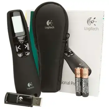 Presenter logitech r700 wireless 2.4ghz red laser 30mts lcd indicator state 2 x aaa batteries
Presenter logitech r700 wireless 2.4ghz red laser 30mts lcd indicator state 2 x aaa batteries