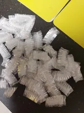 Tapones desechables transparentes para las orejas, 50/100 Uds., resistentes al agua, funda elástica para las orejas, tinte para ducha de baño, peluquería