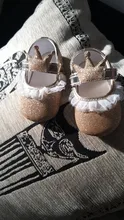 Zapatos Infantiles para niñas de 0 a 12 meses, calzado de primeros pasos para recién nacidos, suela suave antideslizante, corona de princesa