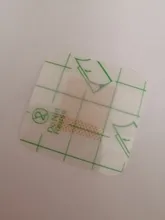 10 unids/lote 38*38mm hipoalergénico adhesivo PU herida banda ayuda vendaje herida de primeros auxilios al aire libre