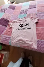 Women T-Shirt Dog-Design Chihuahua Summer New-Fashion Lovely ZOGANKIN Momma-Print Tee