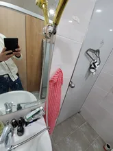 Bracket Shower-Accessories Rainfall Hose Button-Stop-Pressure Adjustable Water-Saving