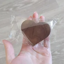 Estuche De Viaje de exhibición Universal de anillos de madera, organizador de joyas, almacenamiento portátil, caja de corazón para amantes de la marca, embalaje de nogal, 2020