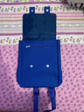 Mochila de lona con dibujos animados para niños, franjas de diferente Color, rojo, verde, bolsa de viaje, escolar