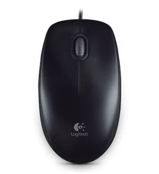 Logitech B100-Mouse-right-handed and left-handed-optical-3 buttons-wired-USB-Black
Logitech B100-Mouse-right-handed and left-handed-optical-3 buttons-wired-USB-Black