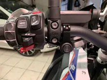 Spotlight Headlight-Switch Motorcycle-Handlebar 22cm Fog Three-Position Aluminum-Alloy