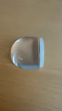 Tope de puerta acrílico para el hogar y la Oficina, soporte de puerta autoadhesivo transparente, sin necesidad de perforar, Tope de puerta, protección de paredes, muebles, 1 Uds.