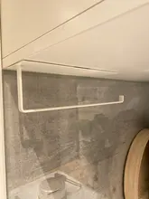 Paper-Towel-Holder Bathroom Wall-Mount No-Drilling