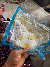 3 unids/set puro algodón reutilizables pañales 6 capa impermeable pañal de tela para bebé niños bebé algodón pantalones ropa interior,